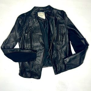 Maurice’s Faux Leather Bomber Jacket